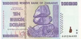 Zimbabwe banknote