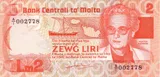 Malta banknote