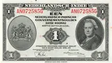 Dutch East Indies banknote
