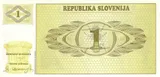Slovenia banknote
