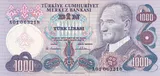Turkey banknote