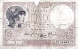 France banknote